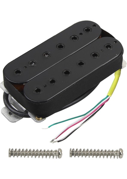 52 Köprü Siyahı Stili Fleor Seramik Çift Bobin Humbucker Manyetik Elektro Gitar Pasif Manyetik Köprü Veya Sap Pozisyon 4 Telli (Yurt Dışından)