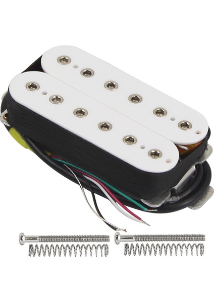 52 Köprü Siyahı Stili Fleor Seramik Çift Bobin Humbucker Manyetik Elektro Gitar Pasif Manyetik Köprü Veya Sap Pozisyon 4 Telli (Yurt Dışından) indirimleri