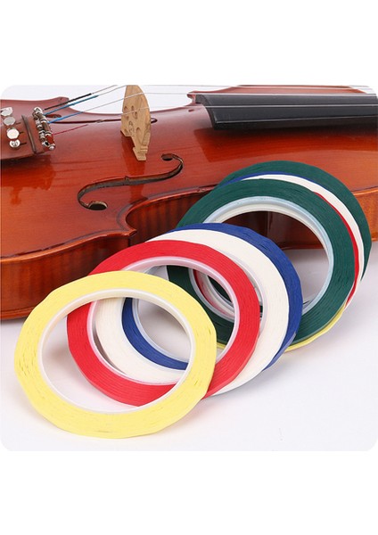 Mavi 5mm Tarzı 66M Keman Parmağı Bant Sticker Telli Cello Bas Dize Sticker Not Tapası Için Başlangıç Pozisyon Parmak Rehberi Etiketleri (Yurt Dışından) fırsatları