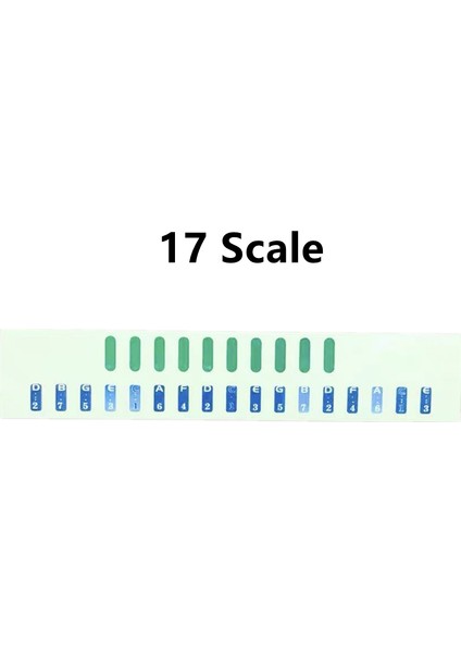 17 Ölçek Stili Anahtarlı Kalimba Ölçeği Sticker Başparmak Anahtar Not Sticker Müzik Aleti Parçaları Öğrenici Müzik Aleti Kiti (Yurt Dışından) modelleri
