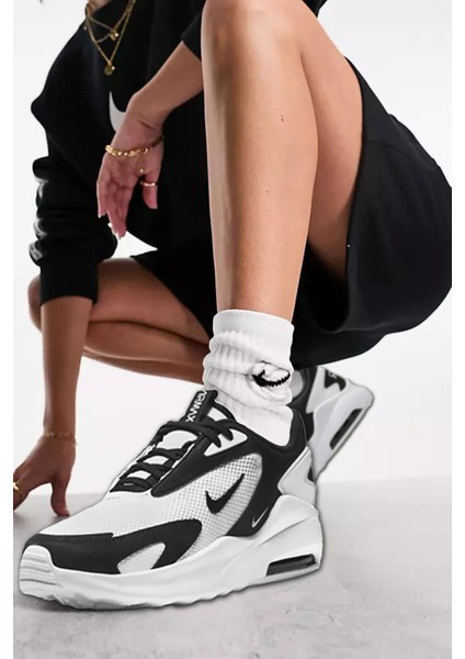 Air Max Bolt Black-Whıte Sneaker Kadın Spor Ayakkabı