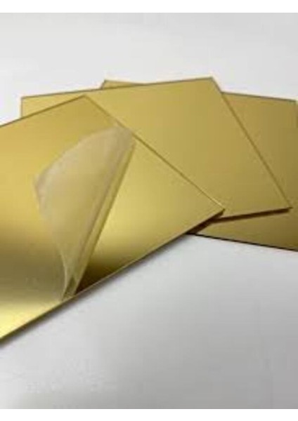 Dekoratif Pleksi Ayna Kendınden Yapışkanlı (4 Adet) modelleri