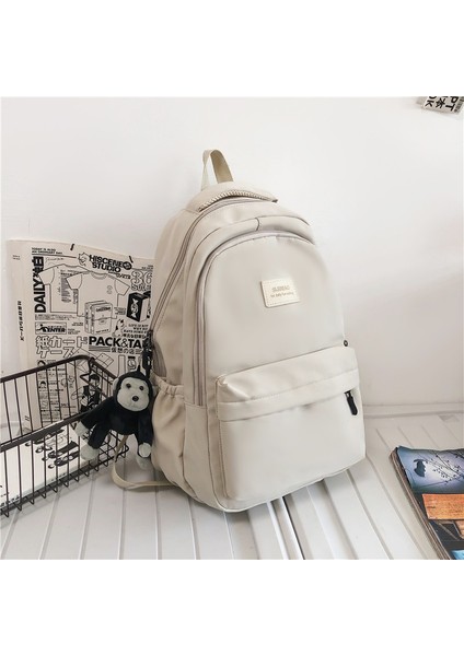 Kız Öğrenciler Için Okul Çantaları, Ortaokul Öğrencileri, Lise Öğrencileri, Geniş Kapasiteli Üniversite Öğrencisi Sırt Çantaları, Basit Sırt Çantaları, Bilgisayar Çantaları (Yurt Dışından)