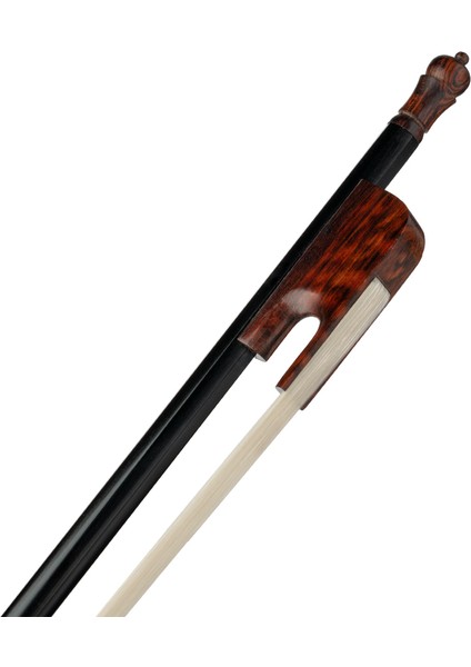 Yay Endpin Stili Barok Karbon Fiber Keman Yayı Yılan Ağacı Kurbağası Iyi Denge Beyaz At Kılı ve Karbon Fiber Keman Yayı Sonpini Aksesuarları (Yurt Dışından) modelleri