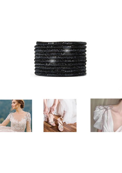 Kristal Taşlı Parıltılı Şerit Ip , Giyim, Ayakkabı, Eşya, Aksesuar Ipi