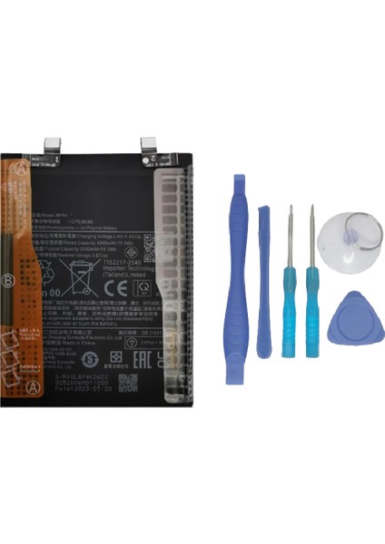 Xiaomi POCO F5 - BP 4K - Batarya Pil Sıfır Orijinal + TAMİR SETİ