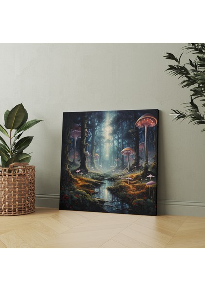 Büyülü Orman Kanvas Tablo, 30X30 cm fiyatları