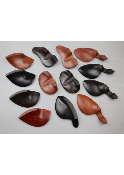 1 Adet Kısa Stil Stili Yeni Şekil Viyol Dinlenme, Tam Boy Keman Parçaları Aksesuarları, Abanoz Ahşap, Gül Ağacı (Yurt Dışından) modelleri