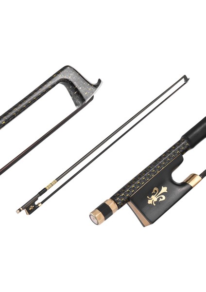 Tarak Stili Keman Keman Yayı Altın Örgülü Karbon Fiber Yuvarlak Çubuk Ebano Kurbağa Aaa Moğolistan Siyah At Kılı & Yay Kılı Temizleme Tarak Aracı (Yurt Dışından) modelleri