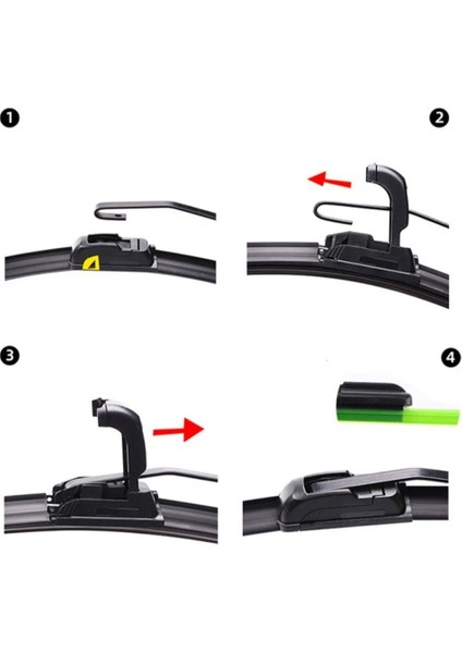 Range Rover Silecek Takımı (2013-2016) 60X50-Ü modelleri