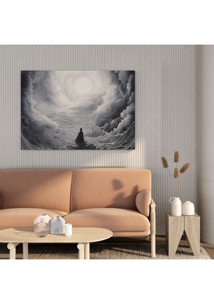 Zen Meditasyonu Kanvas Tablo modelleri