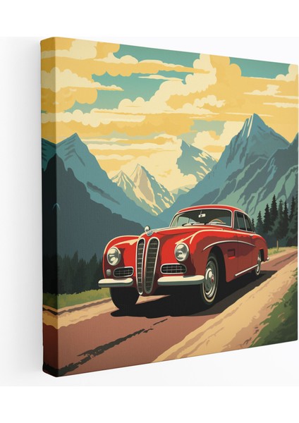 Bmw Vintage Poster Duvar Tablosu