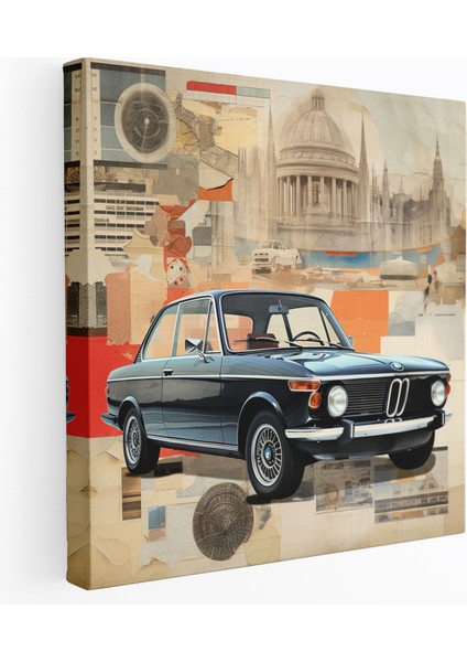 Bmw Collage Duvar Sanatı