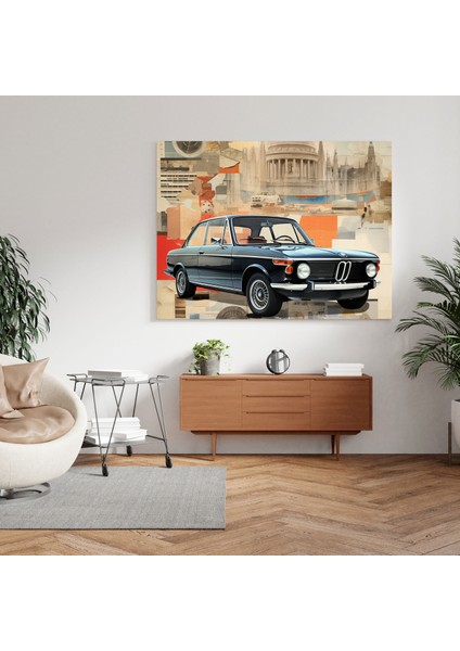 Bmw Collage Duvar Sanatı modelleri