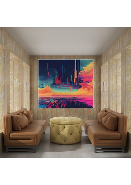 Dijital Anarşi Duvar Sanatı, 30X30 cm fiyatları