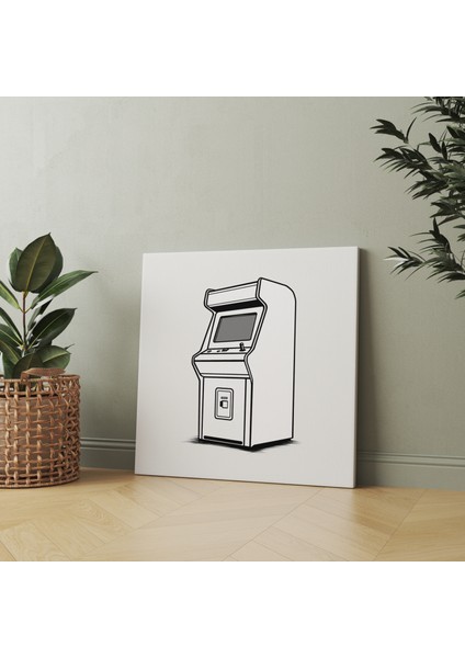 Arcade Essence Hat Sanatı Kanvas Tablo, 30X30 cm fiyatları