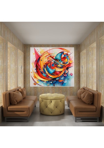 Arcade Dreams Suluboya Kanvas Tablo, 30X30 cm fiyatları