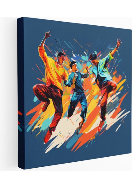 Geometrik Breakdance Duvar Tablosu, 30X30 cm fiyatları