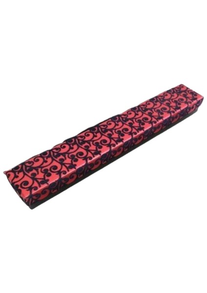 9X11 mm Şeffaf Delim Kırmızı Katalin Tesbih - Ergin Baran Necef