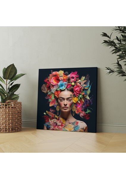 Frida Kahlo Duvar Sanatı Dekor Kanvas Tablo