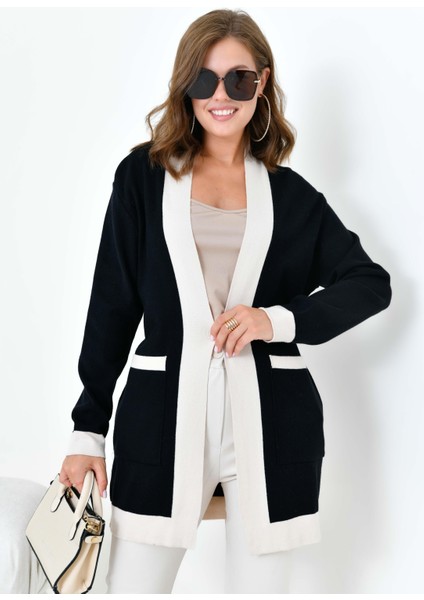 Kadın İki Renkli Giycık Siyah 20716 fiyatları