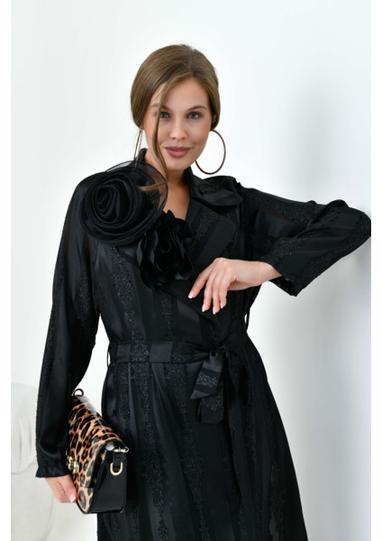 Kadın Abaya Kap Siyah 30864 indirimleri