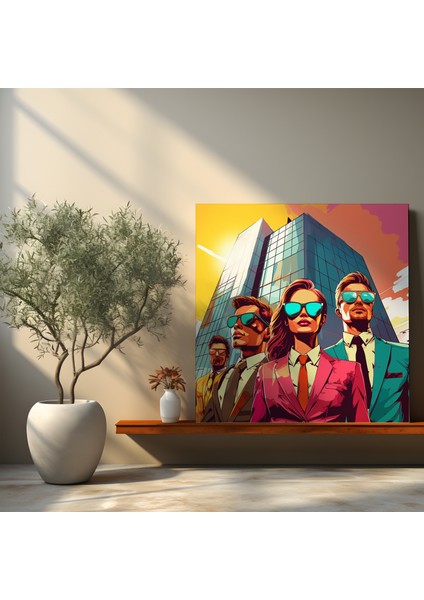 Asi Isyanı Kanvas Tablo, 30X30 cm fiyatları