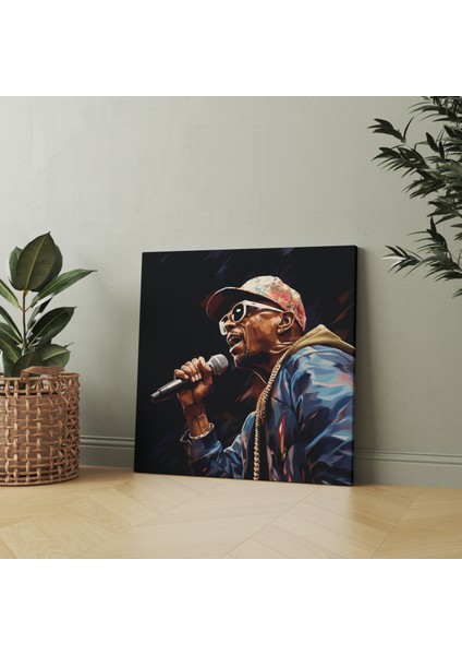Söz Yazarı Duygular Kanvas Tablo, 50X50 cm