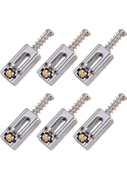 Altın Tarzı Strat Tl Elektro Gitar Için Rulo Köprü Tremolo Eşikleri Krom Renkli Gitar Köprü Top Sıralı Değiştirme Eşikleri (Yurt Dışından) fırsatları