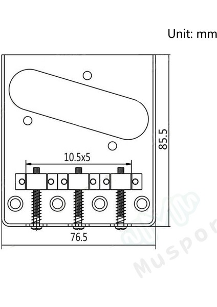 Gümüş Tarzı Telecaster Tele Elektro Gitar Için 3 Tl Deri Kemer Kül Tablası Köprü Vida ile (Yurt Dışından) modelleri