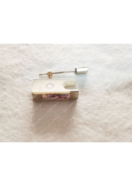 4 4 Beden Stili Yeni Ello Frog Tam Boy Keman Frosu Beyaz Nikel Gümüş Keman Yayı Parçaları (Yurt Dışından) fiyatları