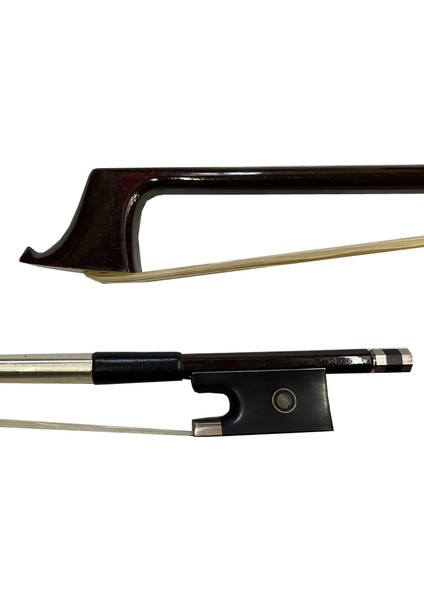 Kahve 1 2 Boyutlu Stil Karbon Fiber Keman Yayı Beyaz Yay Saçı ile - Kırmızı Veya Mavi, Pembe, Kahve, Yeşil - (Yurt Dışından)