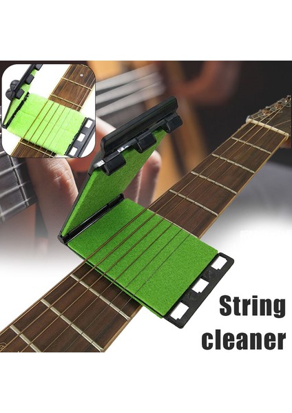 Koyu Yeşil Tarzı Gitar Teli Temizleyici Parmak Tahtası Temizleme Bez Bakım Seti - Gitar Bas Mandolin Ukulele Için Temizleme ve Bakım Kiti (Yurt Dışından) fiyatları