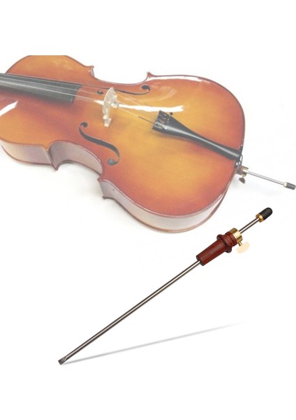 Çello Endpin 3 Stili Lommı Ayarlanabilir Viyolonsel Endpin Çatalı Kaydırmaz O-Ring Durdurucu Kalın Ped Anti-Çizik Sünger Viyolonsel Telleri Kuyruk Çubuğu Endpin (Yurt Dışından)