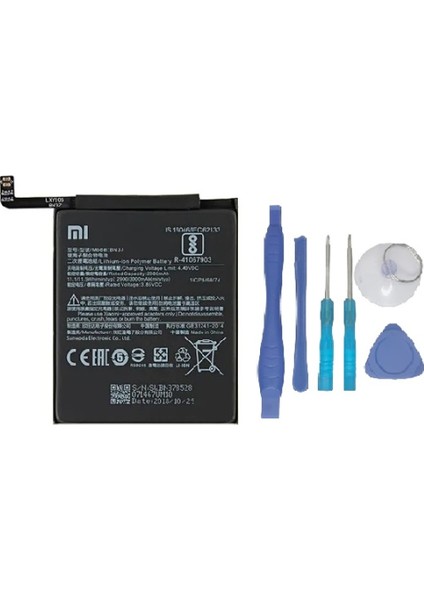 Xiaomi Redmi 6 - BN 37 - Batarya Pil Sıfır Orijinal + TAMİR SETİ