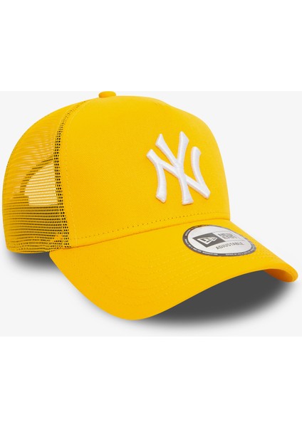 New York Yankees League Essential Yellow A-Frame Trucker.- fırsatları