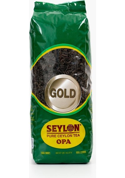 500 gr Seylon Opa Gold 100% Saf Ceylon Tea 1 Adet İthal Seylan Sri Lanka Kaçak Siyah Yaprak Çayı
