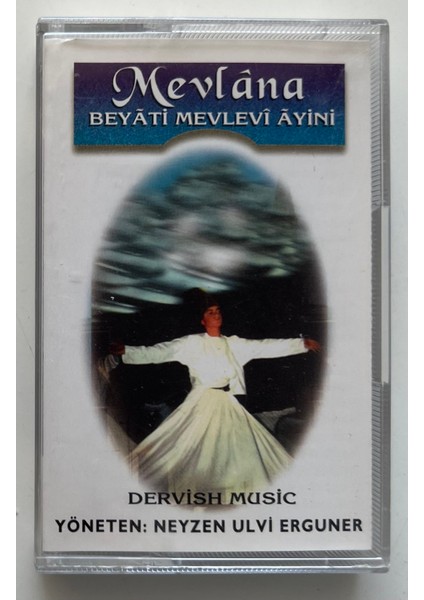 Neyzen Ulvi Erguner Mevlana Beyati Mevlevi Ayini Kaset (Orjnal Dönem Baskı Kaset)