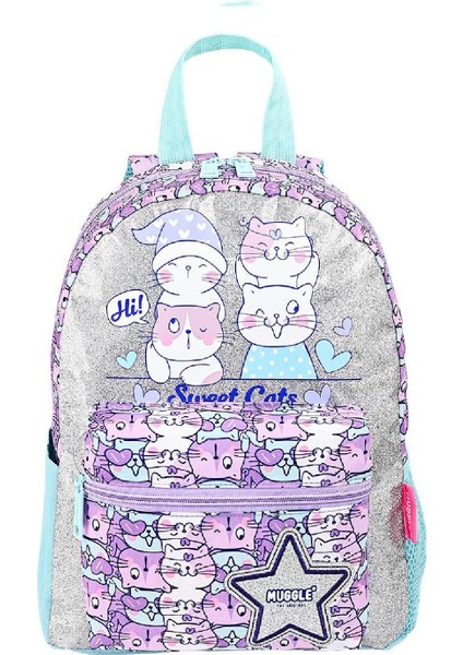 2 Bölmeli Sweet Cats Anaokulu Sırt Çantası MU-9064