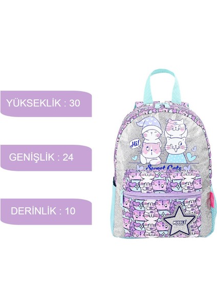2 Bölmeli Sweet Cats Anaokulu Sırt Çantası MU-9064 fiyatları