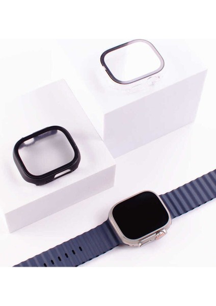 Apple Watch Uyumlu Ultra 49MM Uyumlu 360 Kasa ve Ekran Koruyucu Watch Gard 20 fırsatları