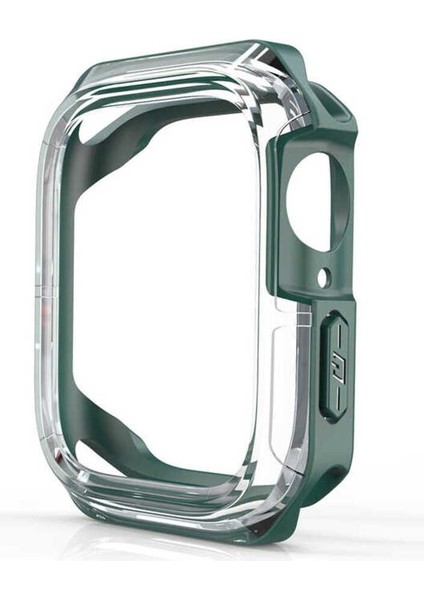 Apple Watch Uyumlu 7 45MM Watch Gard 08 Sert Pc + Silikon Koruyucu fiyatları