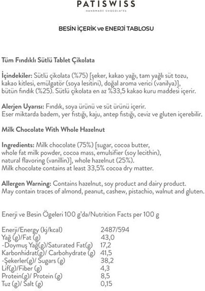 Bold Tüm Fındıklı Sütlü Tablet 100 gr fırsatları
