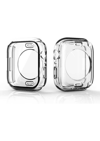 Apple Watch Uyumlu 7 45MM 360 Derece Korumalı Kasa ve Ekran Koruyucu Watch Gard 12