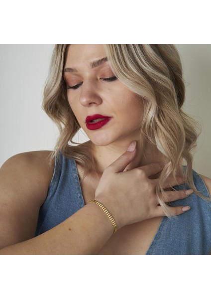 Orta Taşlı Bant Bileklik indirimleri