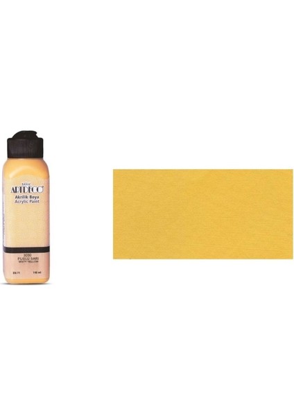 Puslu Sarı Yeni Formül Akrilik Boya 140 ml modelleri