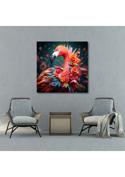 Flamingo Duvar Sanatı