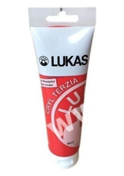 Cryl Terzia Akrilik Boya 125 ml 4872 Kadmiyum Kırmızı Açık