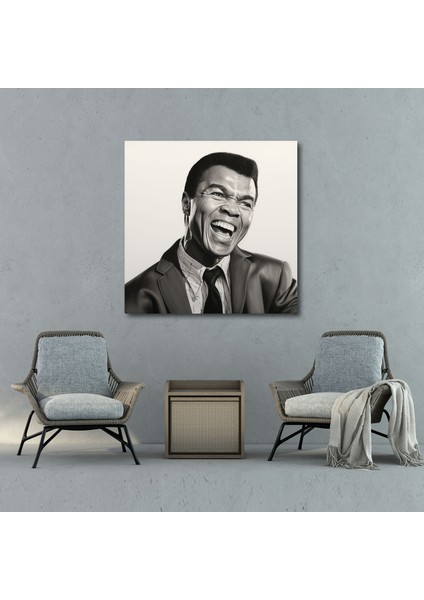 Muhammed Ali Kanvas Tablo