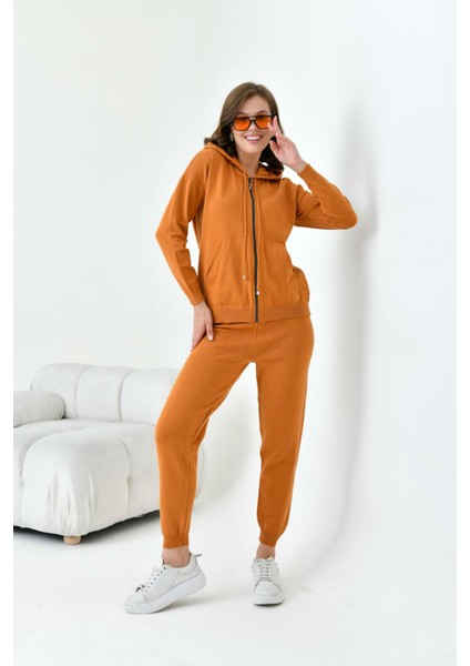 Kadın Fermuarlı İkili Takım Soğan 20663